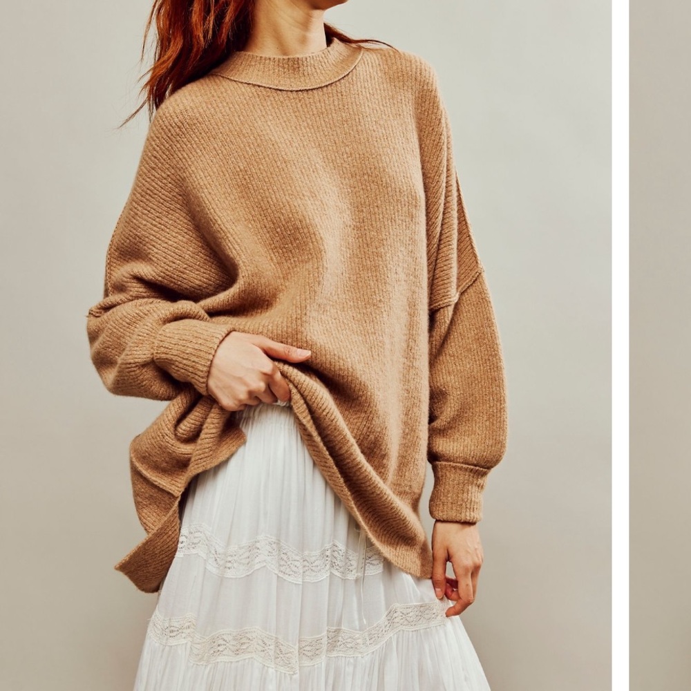 Free People Easy Street Luxe Cashmere Tunic, XS